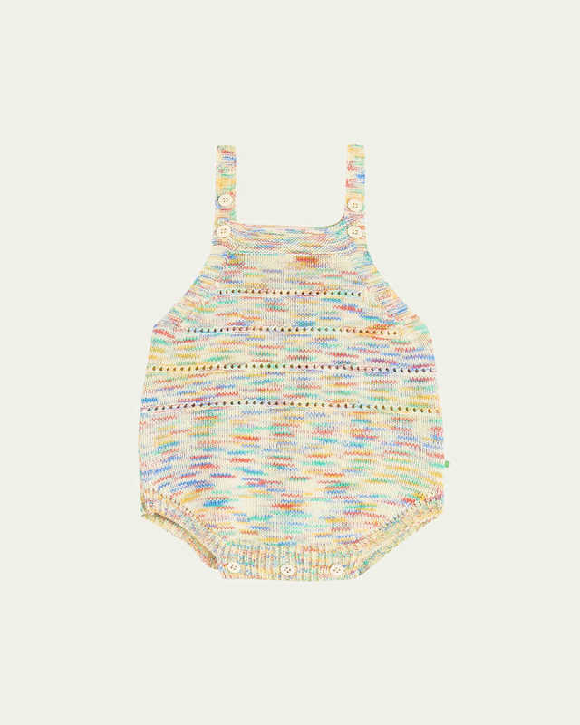 Girl's Space Dye Romper, Size Newborn-18
